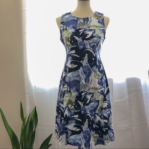 Ann Taylor Fit and Flare Summer Dress NWOT